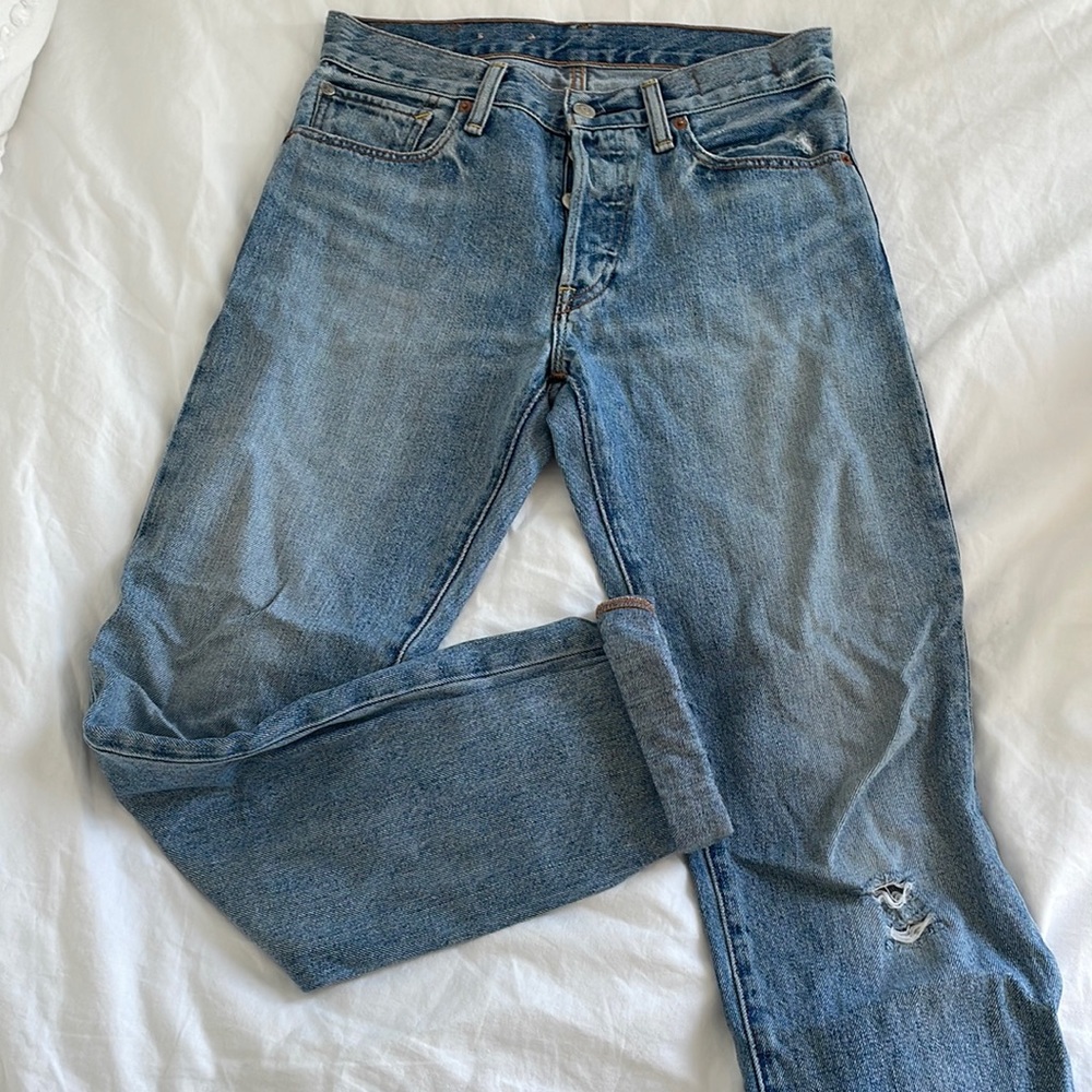 Ralph Lauren Light wash cropped jeans
